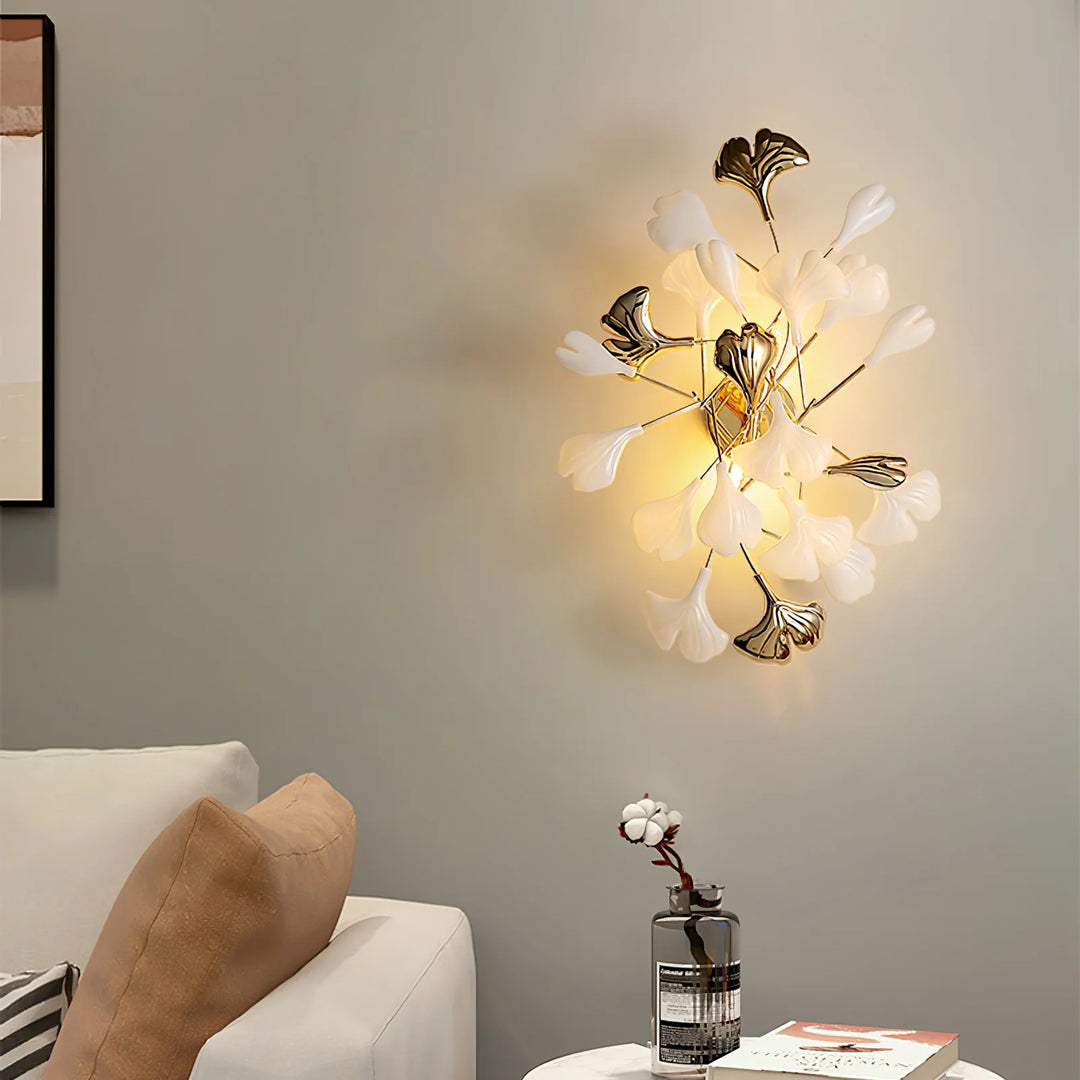 Ginkgo Leaf Wall Lamp 4