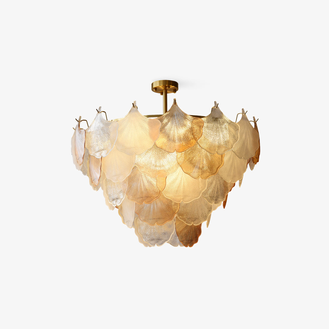 Ginkgo_leaf_Glass_Chandelier_1