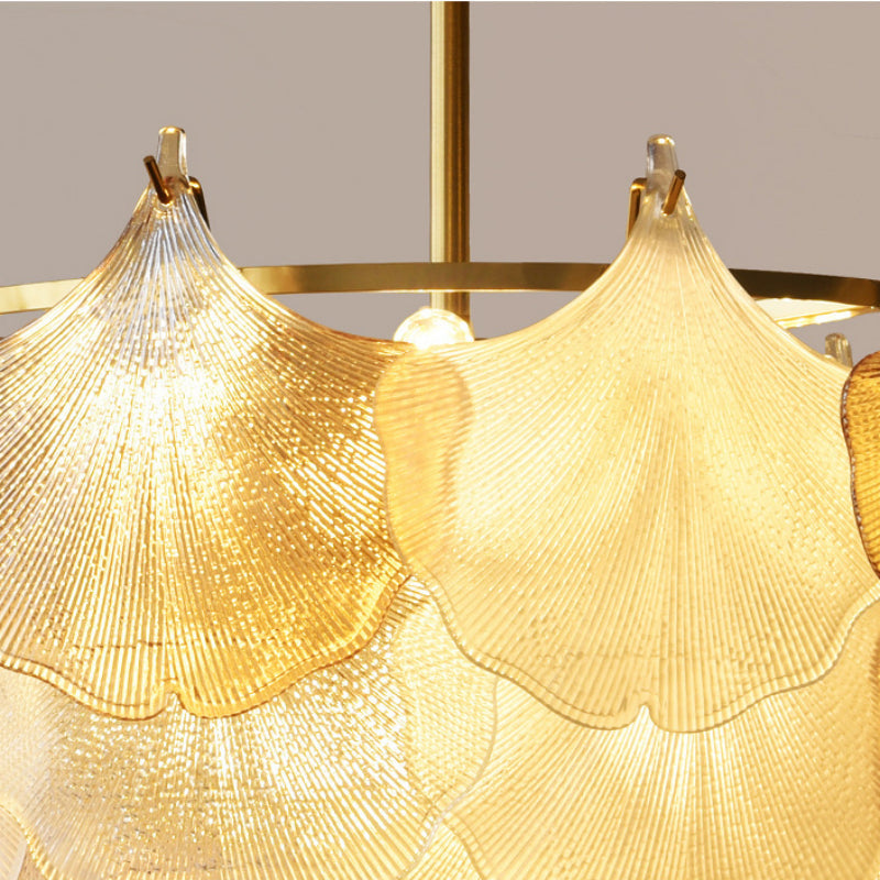 Ginkgo_leaf_Glass_Chandelier_3