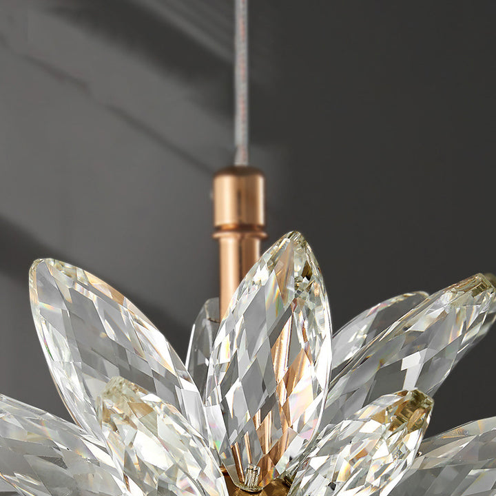 Lampe à suspension LED Glam Flower