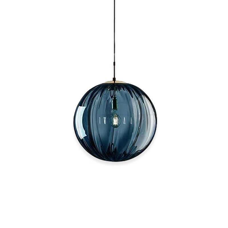 Glass Ball Colored Pendant Light 14