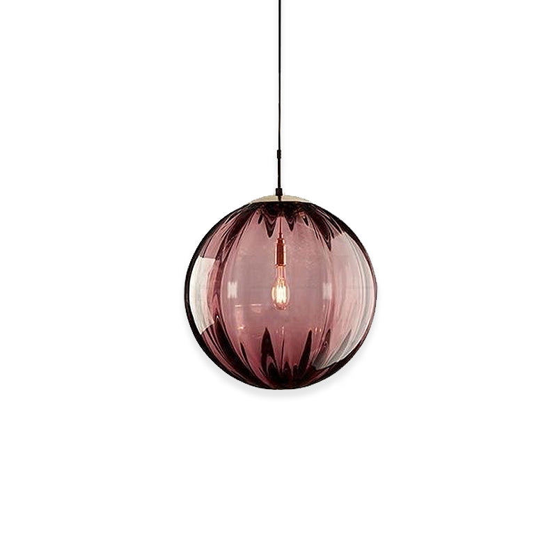 Glass Ball Colored Pendant Light 15