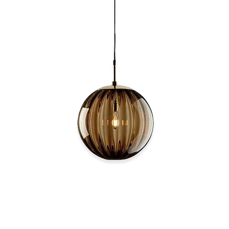 Glass Ball Colored Pendant Light 16