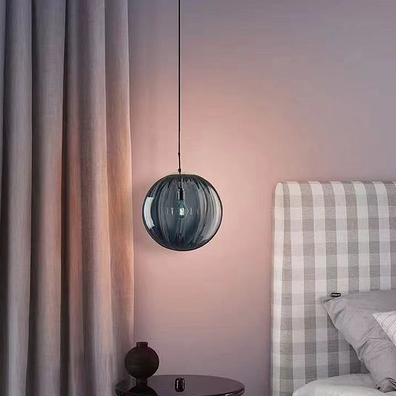 Glass Ball Colored Pendant Light 4