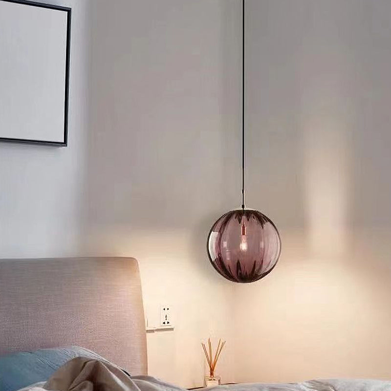 Glass Ball Colored Pendant Light 5