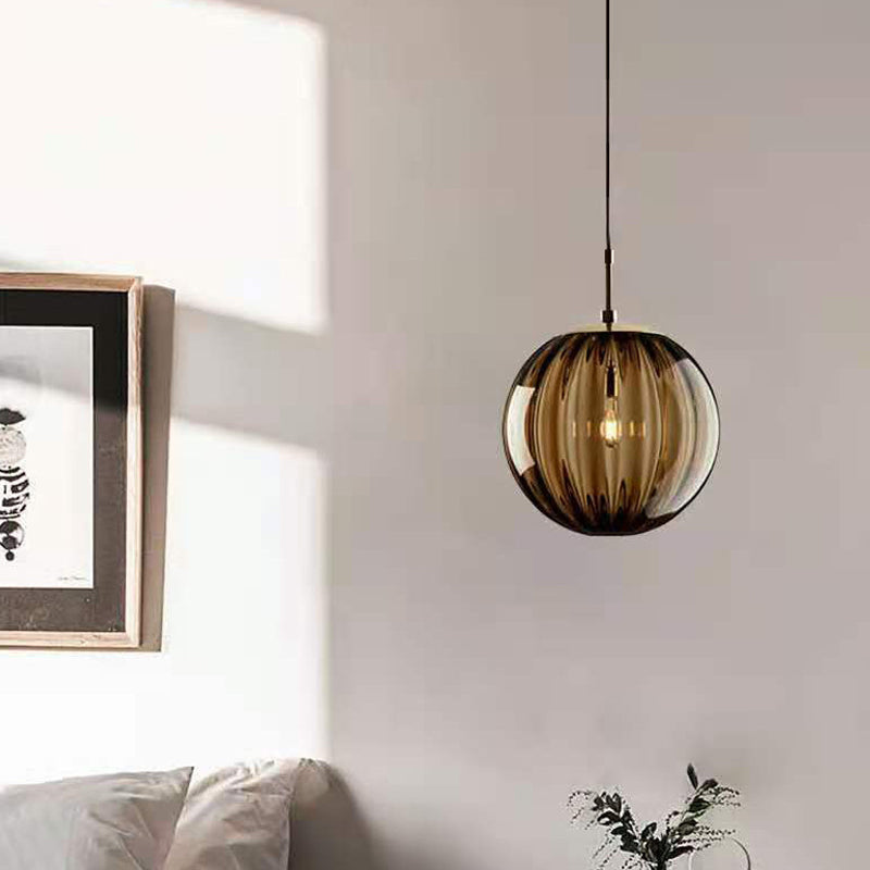 Glass Ball Colored Pendant Light 7