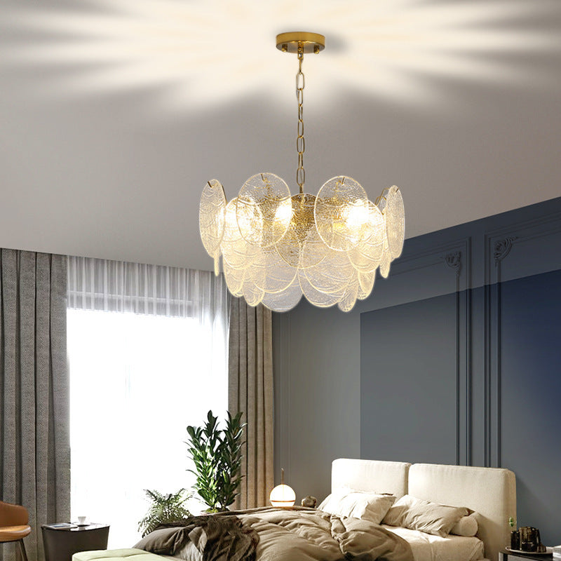 Glass Disc Chandelier 15