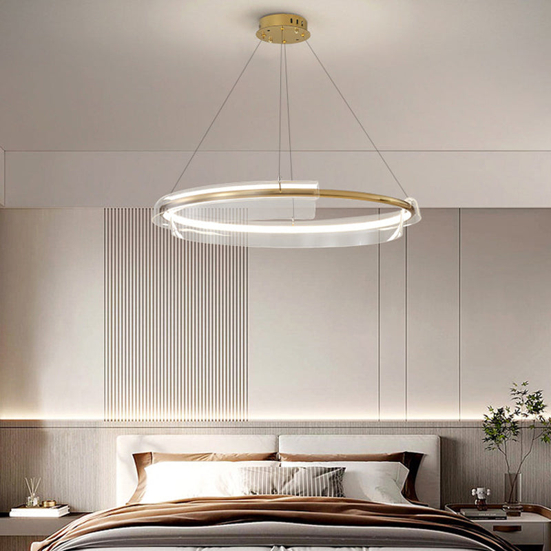 Gold Ring Pendant Light 7