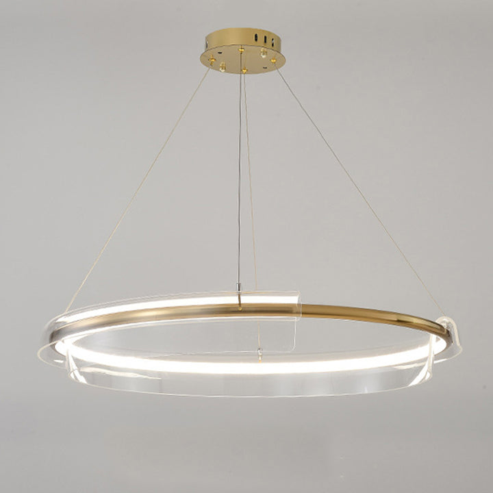 Gold Ring Pendant Light 8