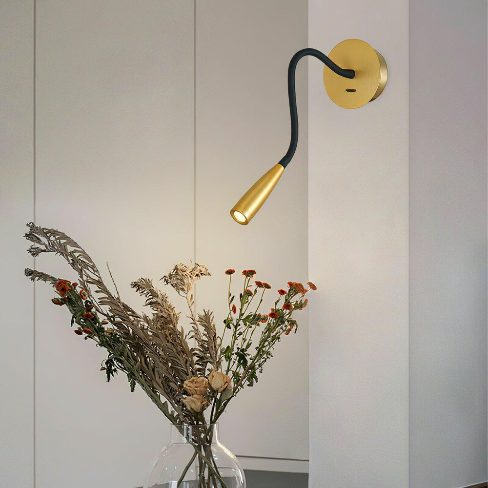 Goose Neck Wall Lamp 2