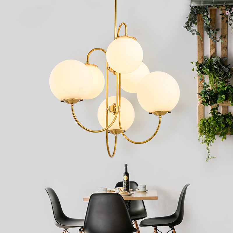 Gooseneck Chandelier 3