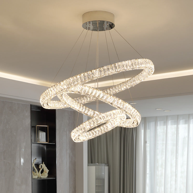 Halo Crystal Chandelier 3