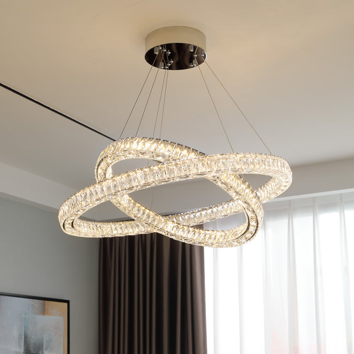 Halo Crystal Chandelier 4