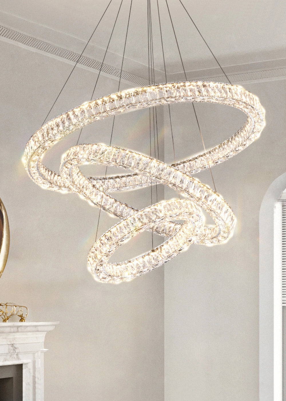 Halo Crystal Chandelier 8