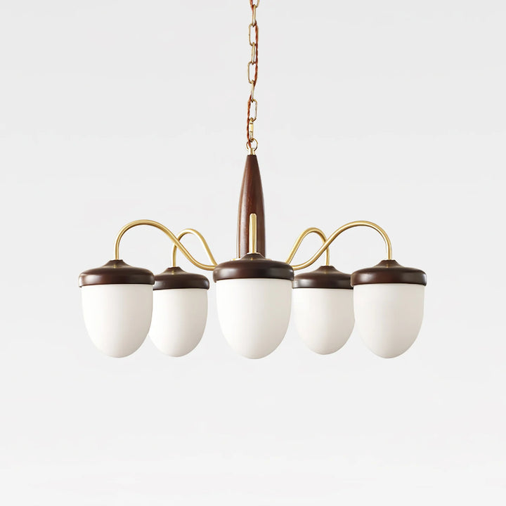 Hazelnut Branch Chandelier 13