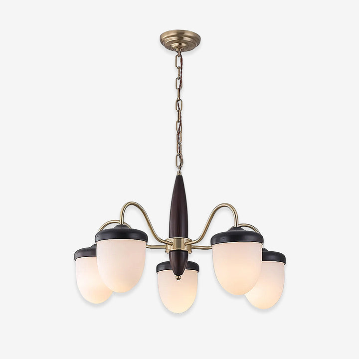 Hazelnut Branch Chandelier 14