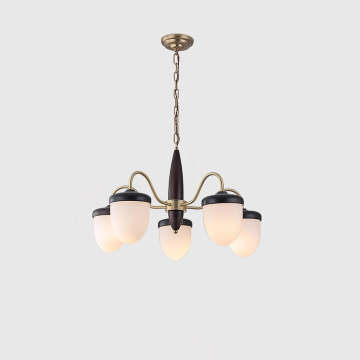 Hazelnut Branch Chandelier 16