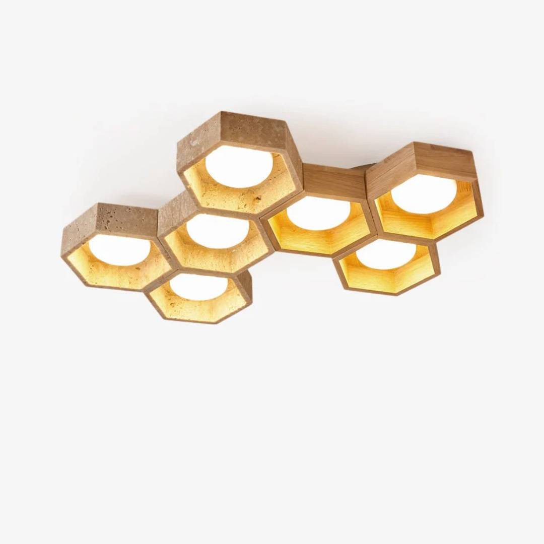 Hexa_Travertine_Ceiling_Lamp_01