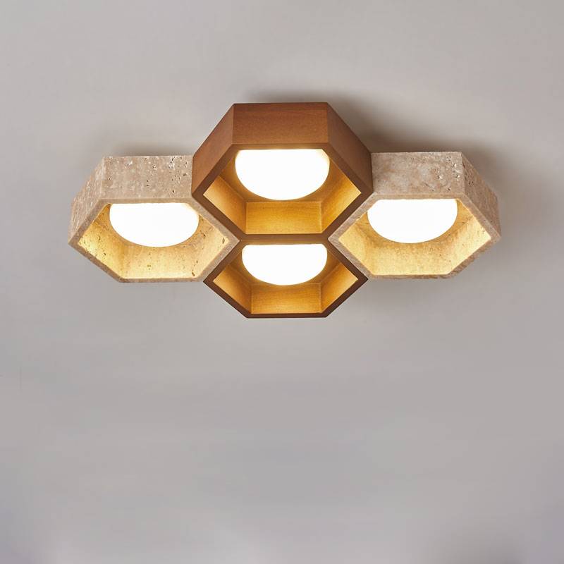 Hexa_Travertine_Ceiling_Lamp_04