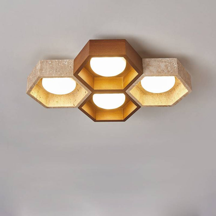 Hexa_Travertine_Ceiling_Lamp_04