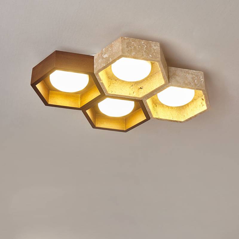 Hexa_Travertine_Ceiling_Lamp_06