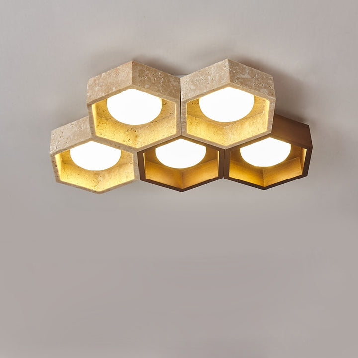 Hexa_Travertine_Ceiling_Lamp_09