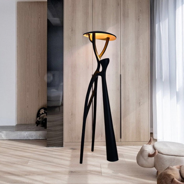 Human Standing Floor Lamp in home