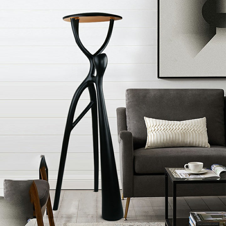 Human Standing Floor Lamp in lounge