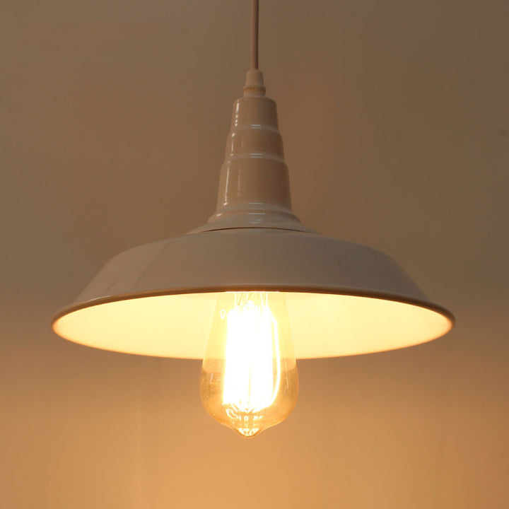 Lustre industriel vintage