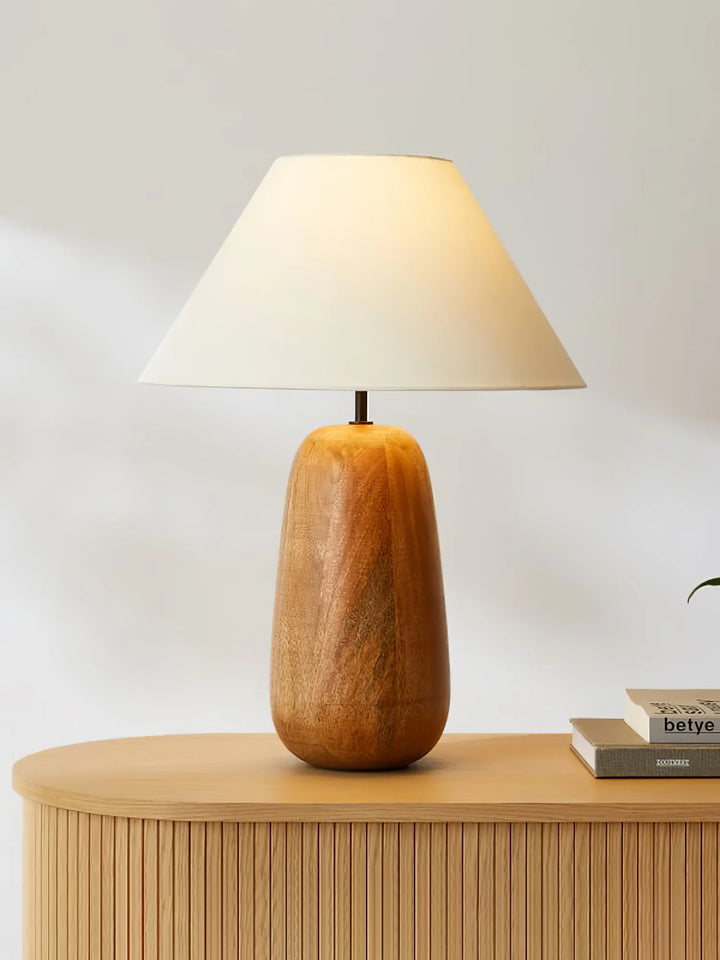 Lampe de table en bois Irving