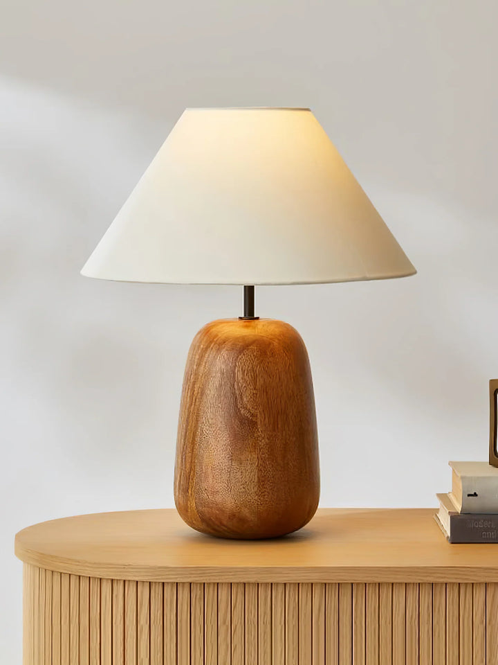 Lampe de table en bois Irving