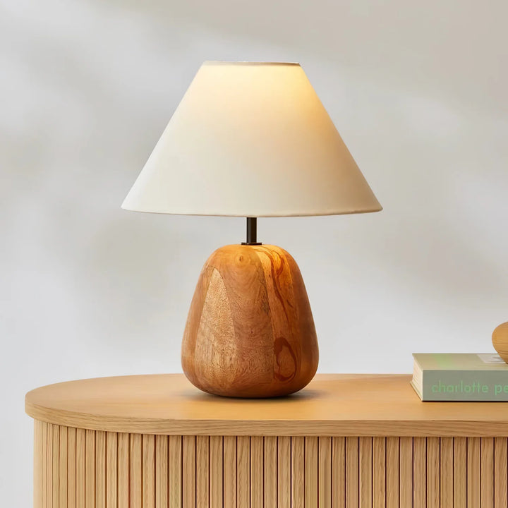 Lampe de table en bois Irving