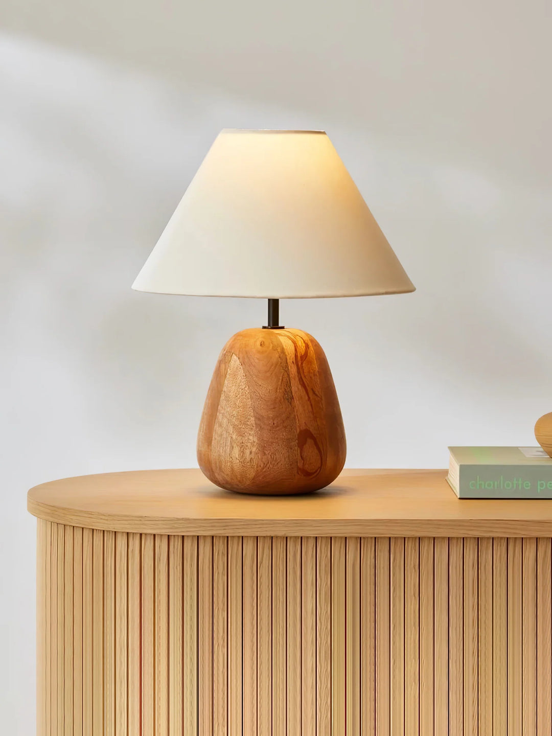 Lampe de table en bois Irving