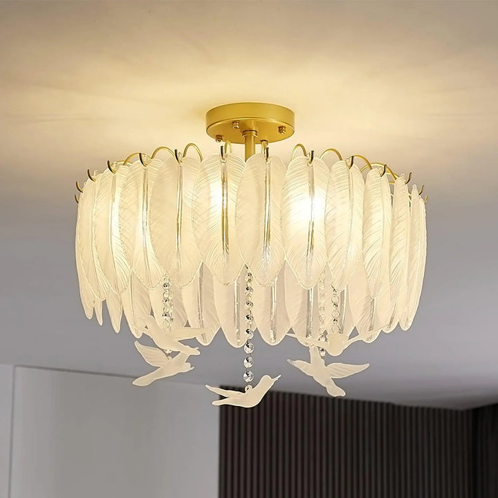 Italian_Feather_Ceiling_Lamp_6