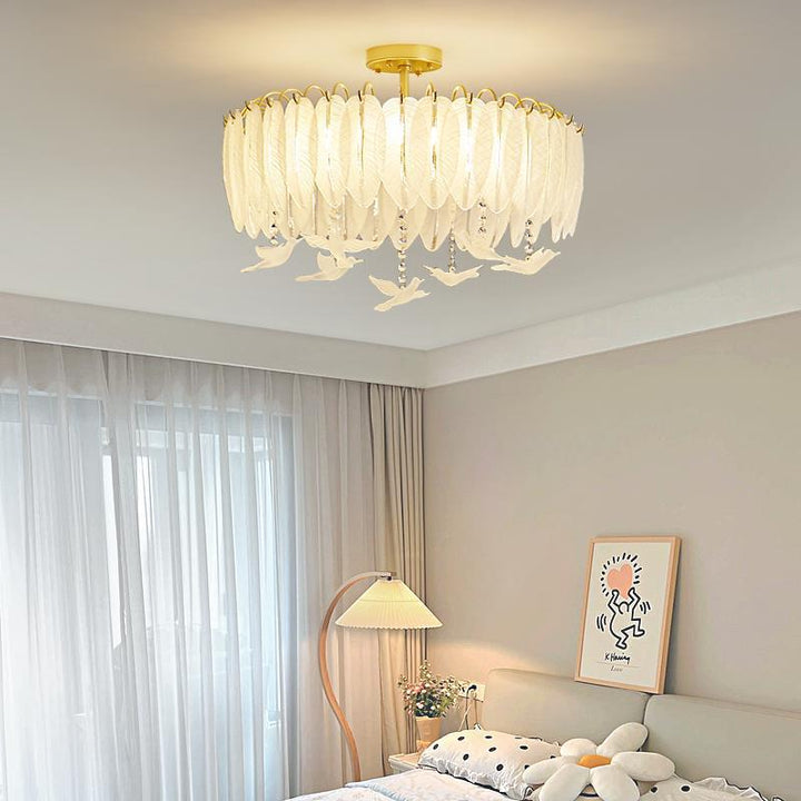 Italian_Feather_Ceiling_Lamp_7