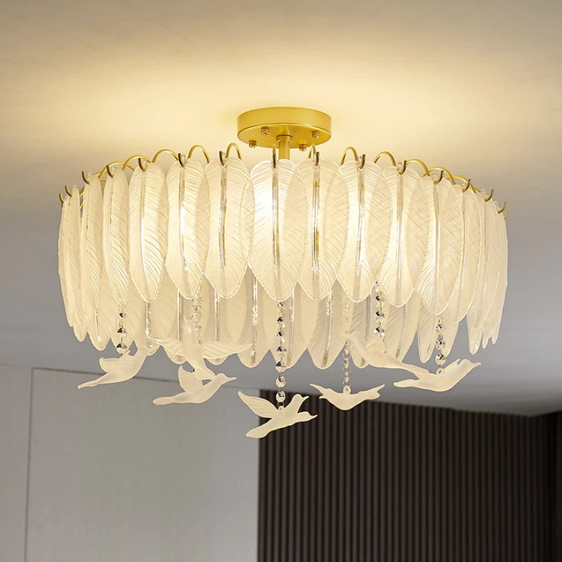 Italian_Feather_Ceiling_Lamp_9