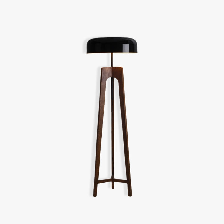 Italian Walnut Floor Lamp 1