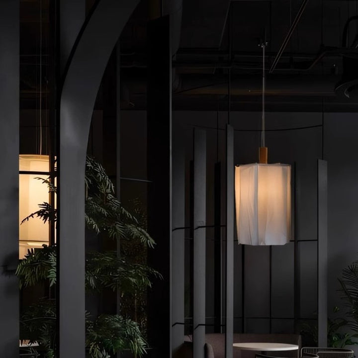 Lampe suspendue Naomi de style japonais