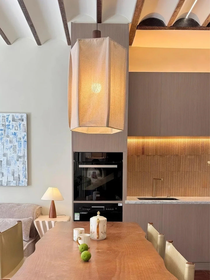 Lampe suspendue Naomi de style japonais