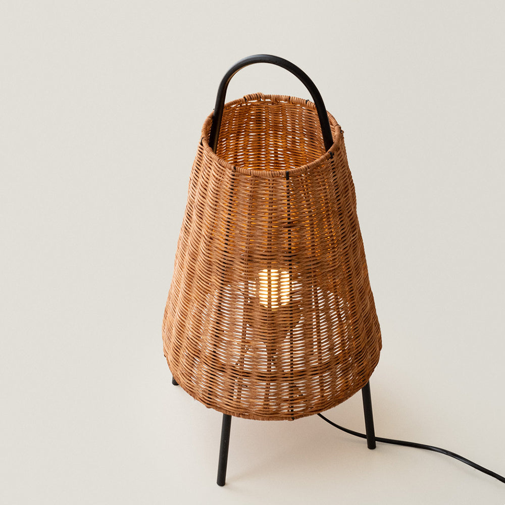 Java Lamp Table Rattan Japanese Rattan Art Table Lamp – Dekoorlight