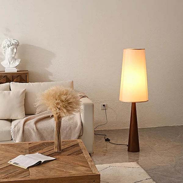 Japanese Solid Wood Floor Lamp 10