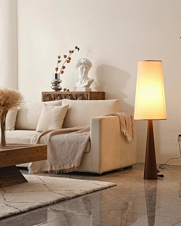 Japanese Solid Wood Floor Lamp 11