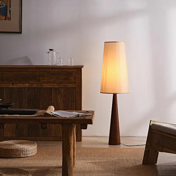 Japanese Solid Wood Floor Lamp 12