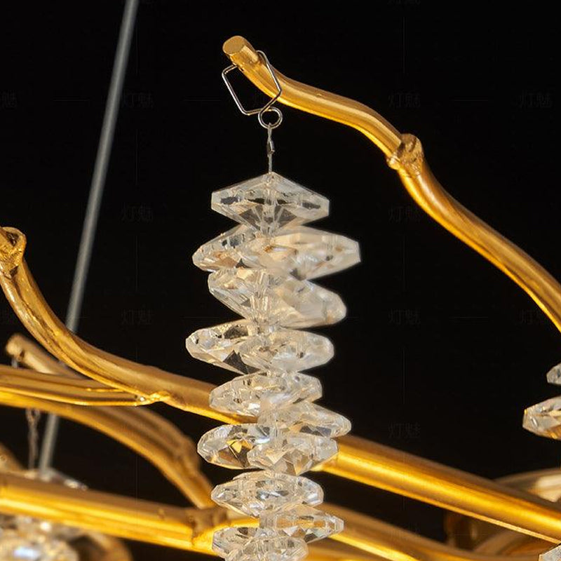 Jenga Crystal Chandelier 5