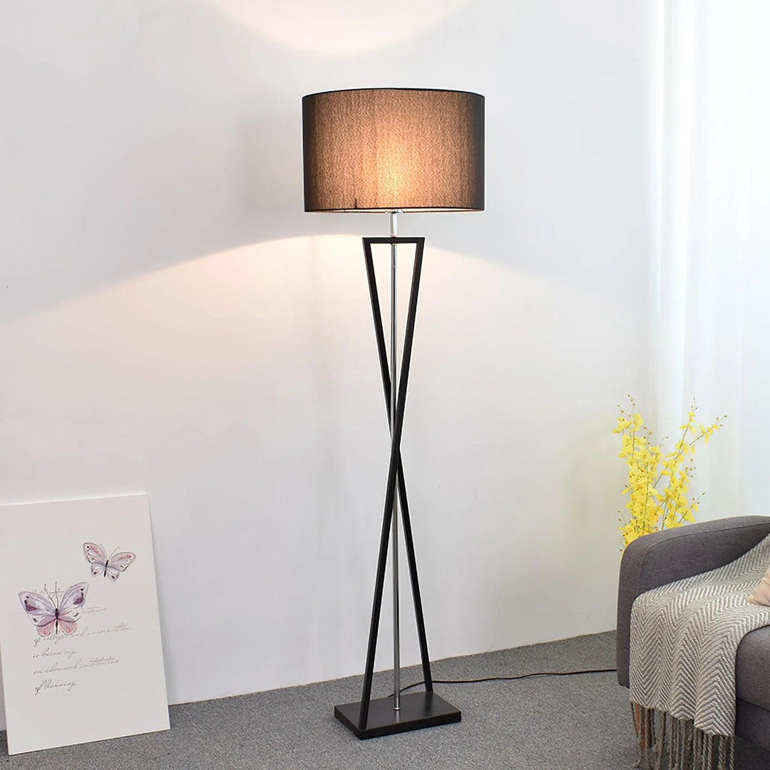 Lampadaire Kaden Noir