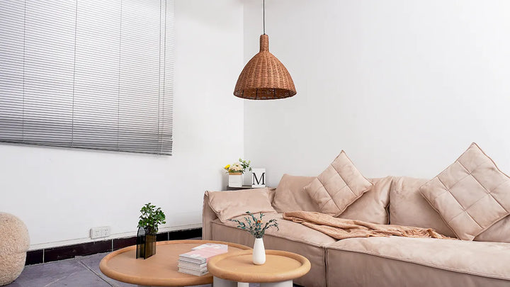 Kalani Rattan Pendant Light New 1