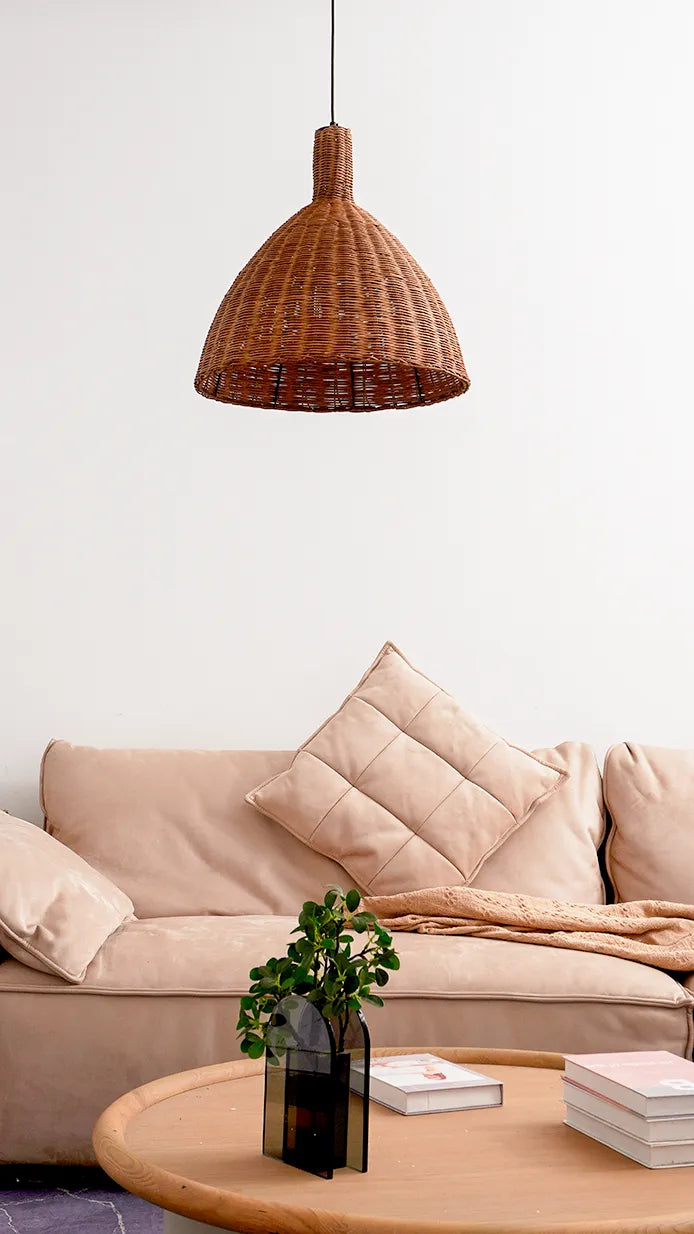 Kalani Rattan Pendant Light New 10