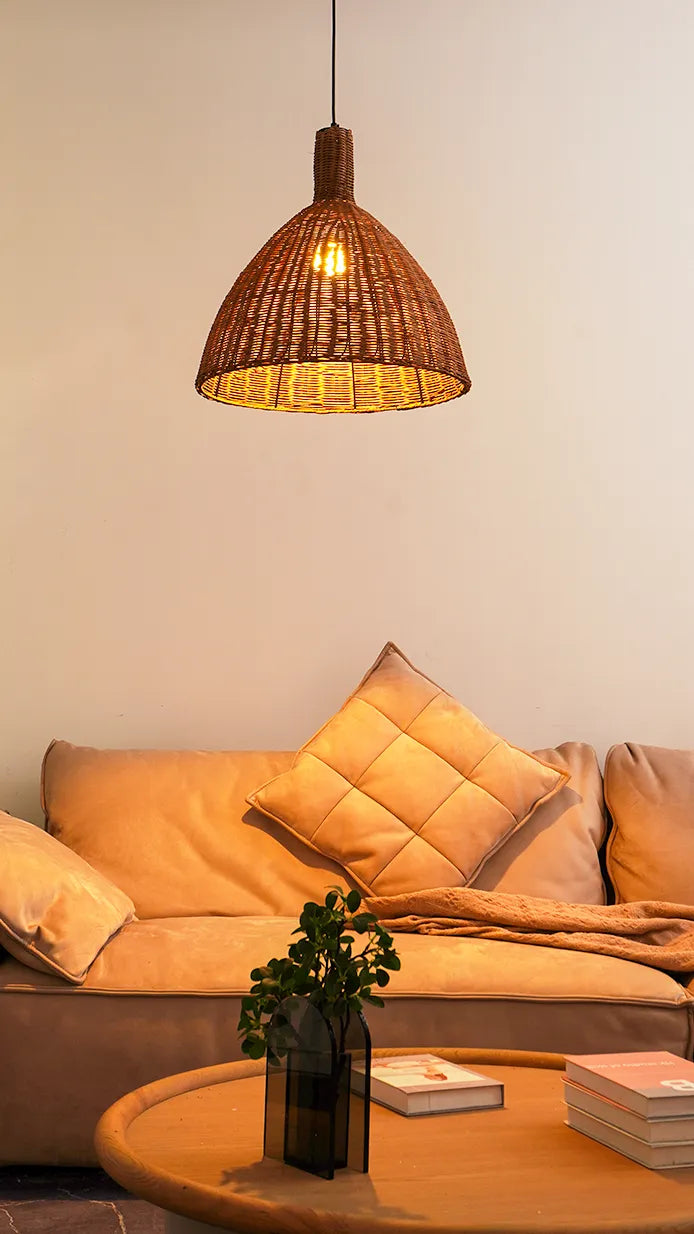 Kalani Rattan Pendant Light New 11
