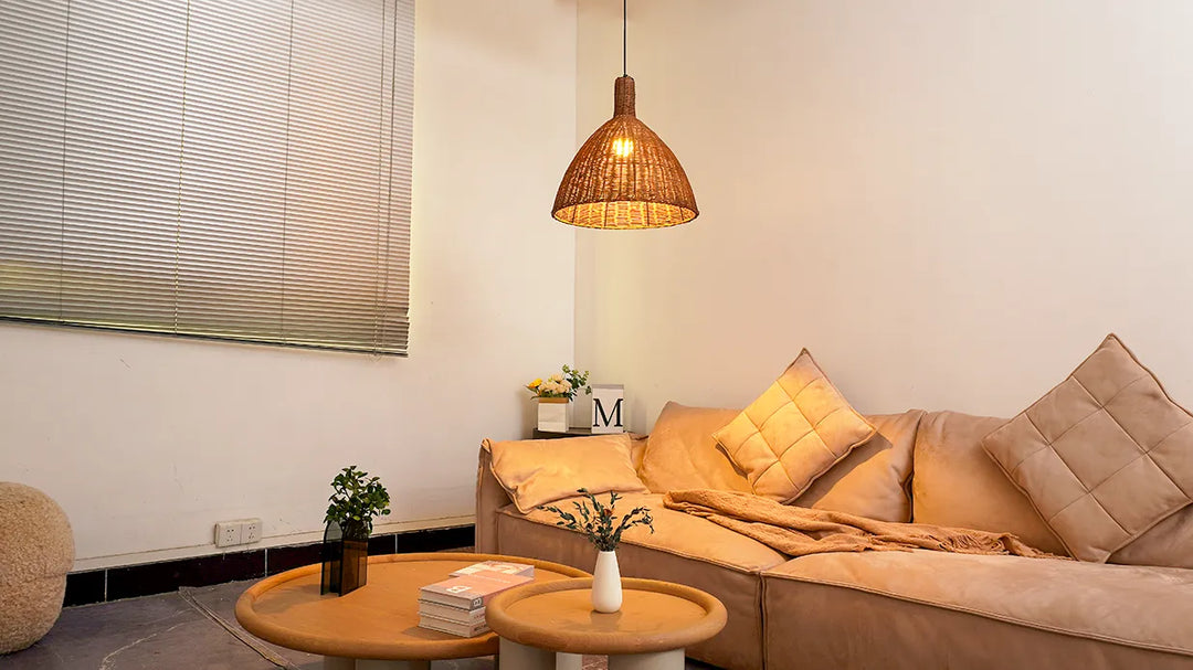 Kalani Rattan Pendant Light New 3
