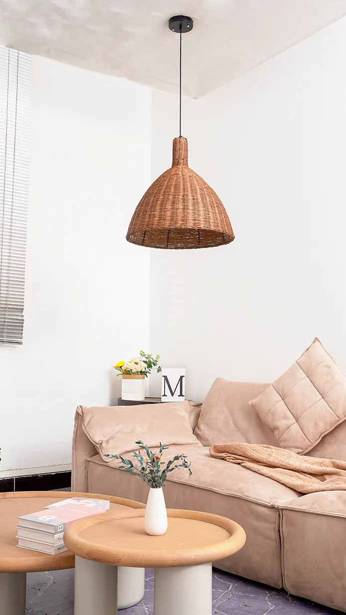 Kalani Rattan Pendant Light New 6
